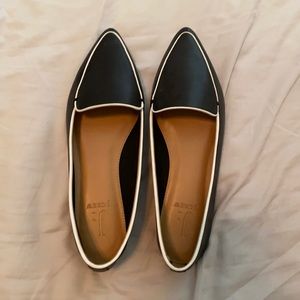 NEW J. Crew Black Flats 10 1/2